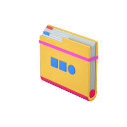 Binder 3d icon