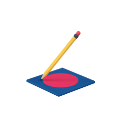 Pencil 3d icon